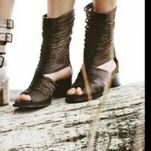 Freebird by Steven India leather strappy Women's Sandals